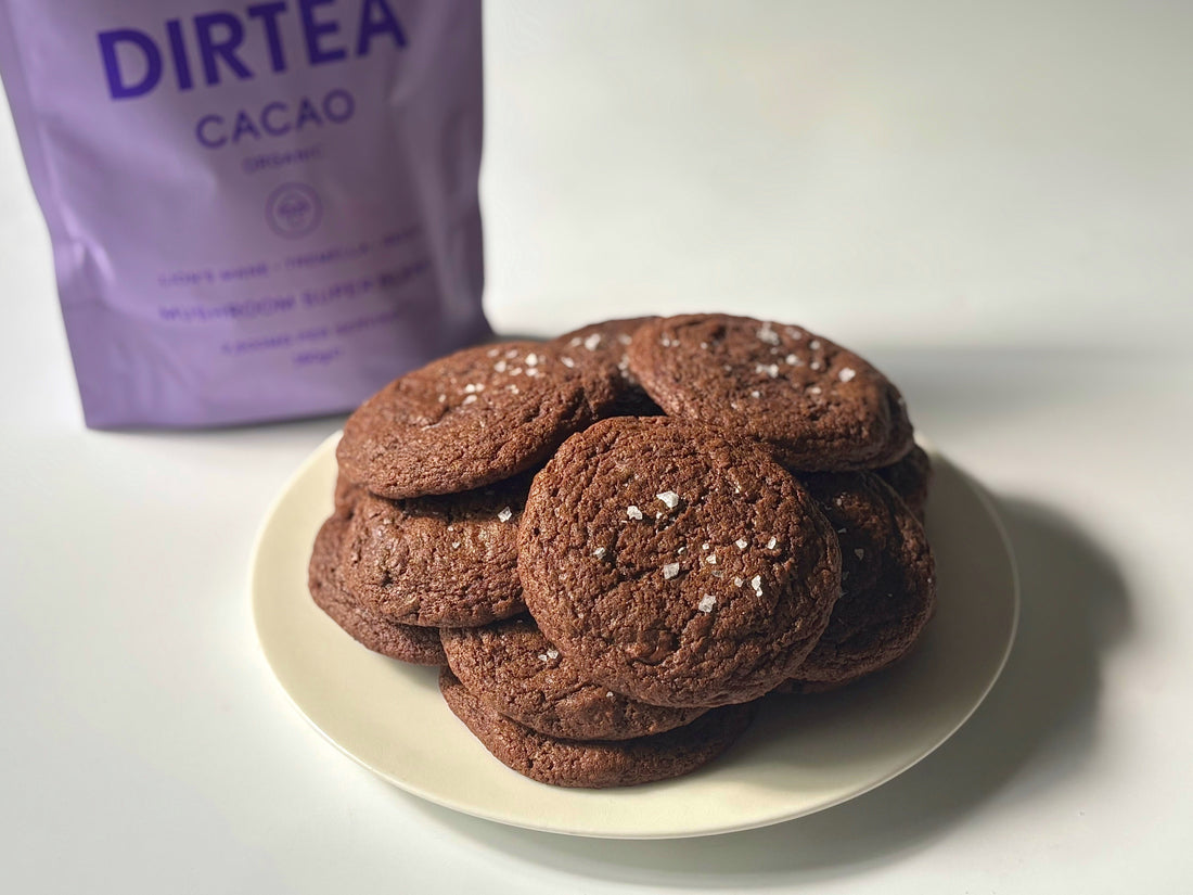 DIRTEA Double Chocolate Cookies