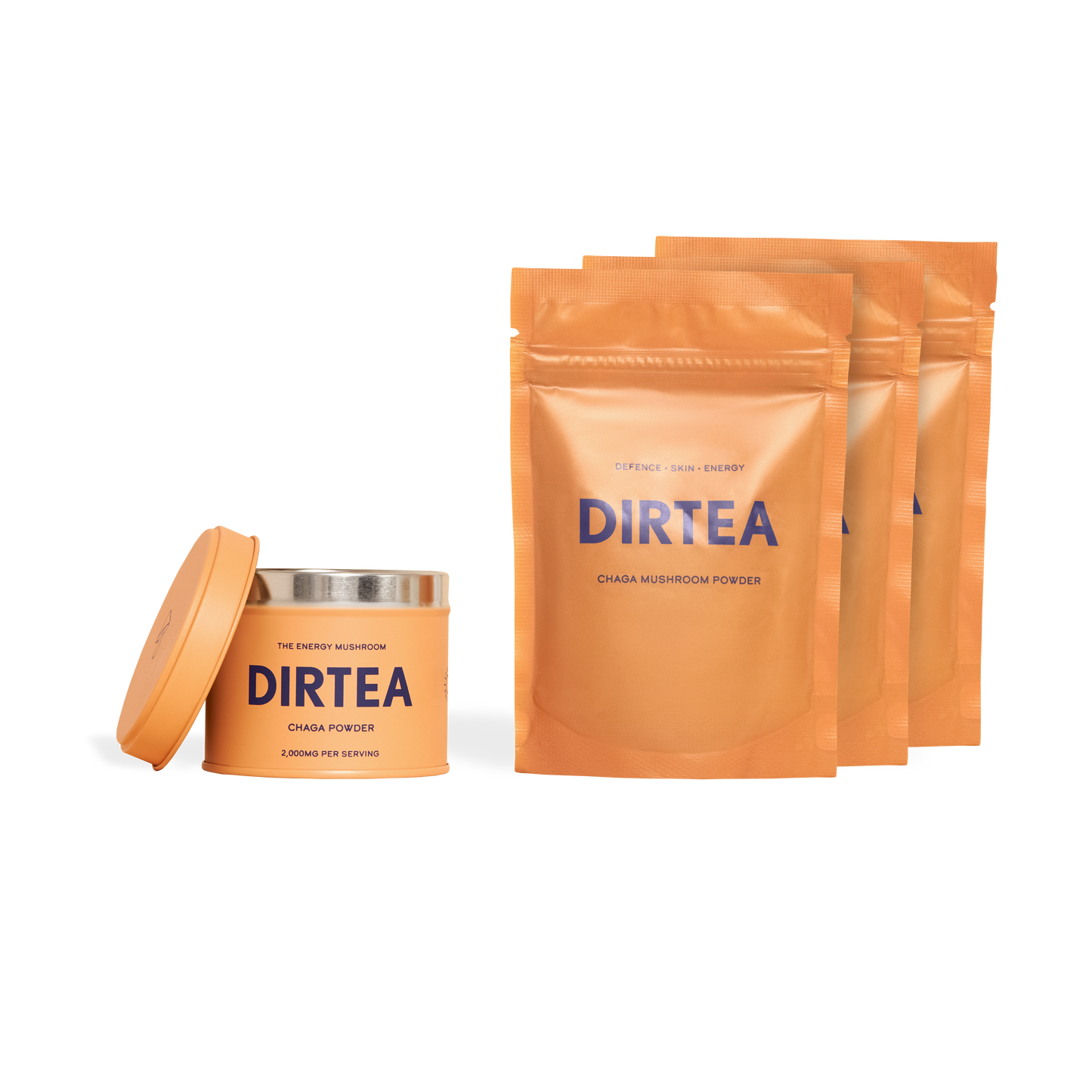 Dirtea Chaga Tin & 3 Pouches