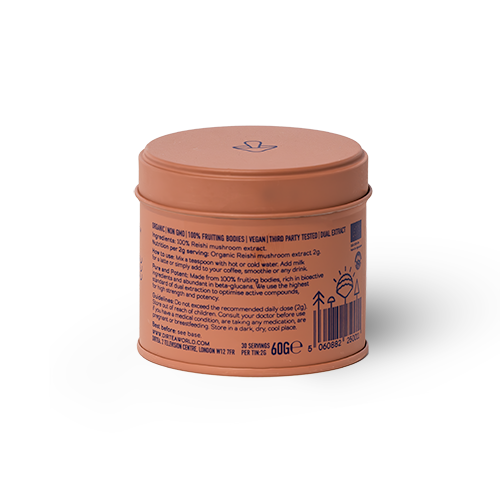 DIRTEA Reishi Mushroom Tea Powder 30 Day Serving Dirtea World