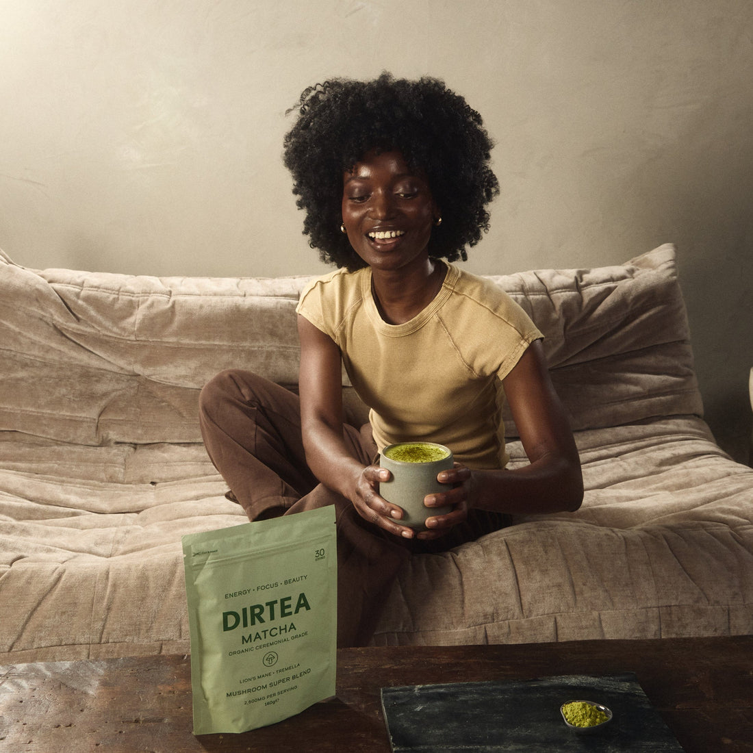 DIRTEA Spiced Matcha Latte Recipe: Chai-Inspired Wellness in Every Sip