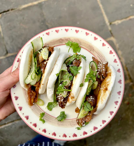 Teriyaki & Chaga Mushroom Bao Buns